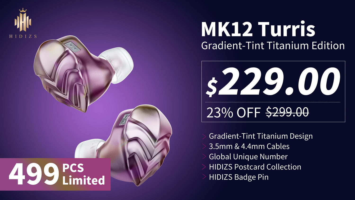 MK12 Turris Gradient-Tint Titanium Alloy Edition - 499 Units Worldwide