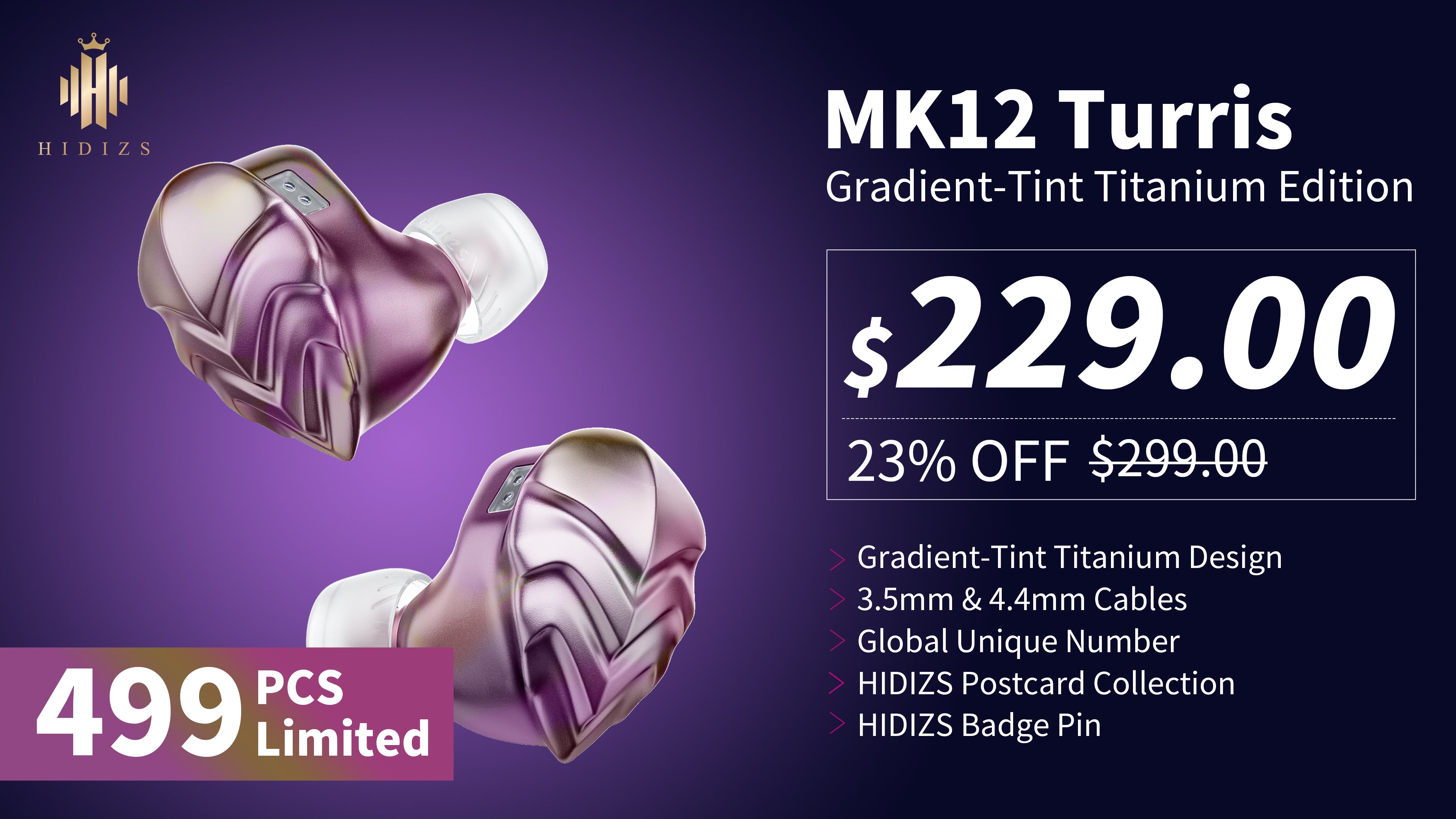 MK12 Turris Gradient-Tint Titanium Alloy Edition - 499 Units Worldwide