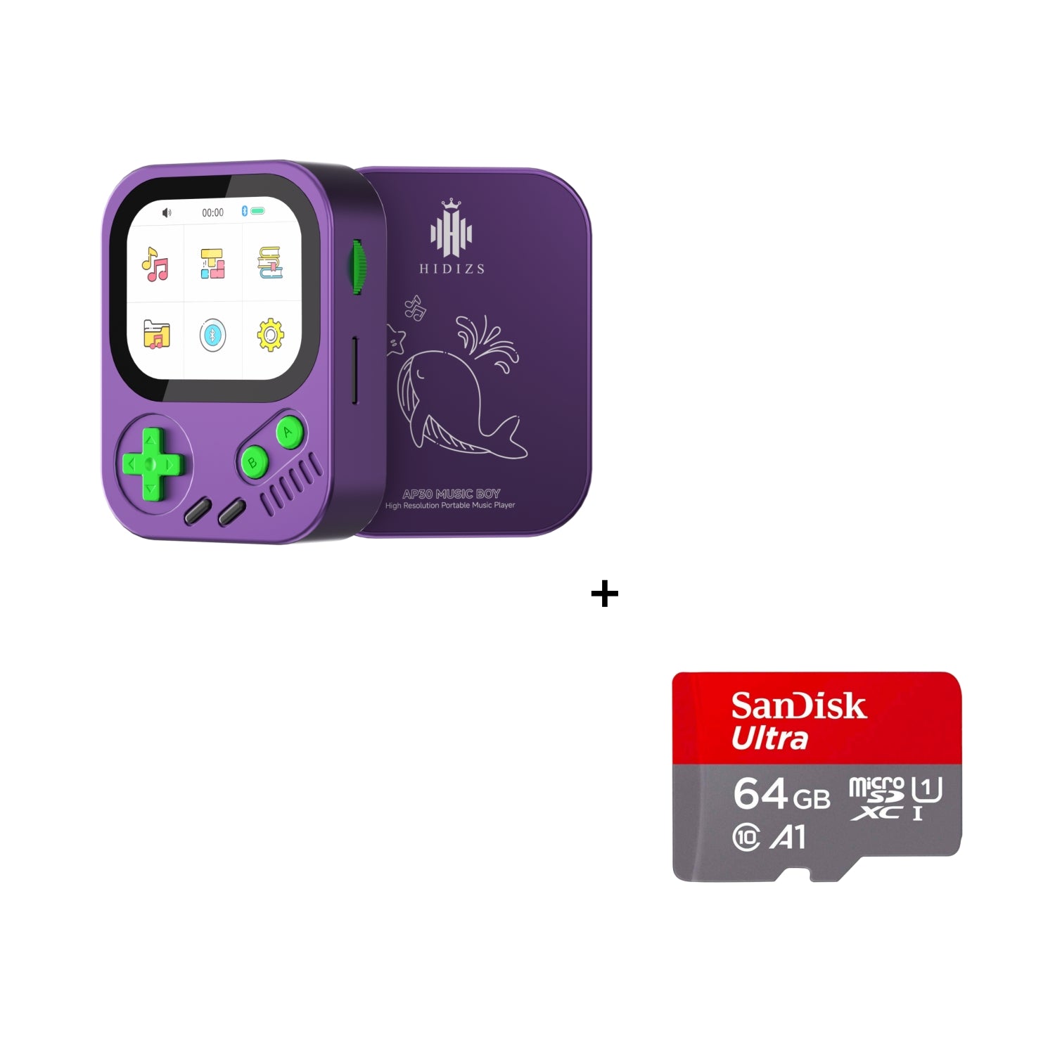 AP30 MUSIC BOY + 64G/128G SD Card Bundle