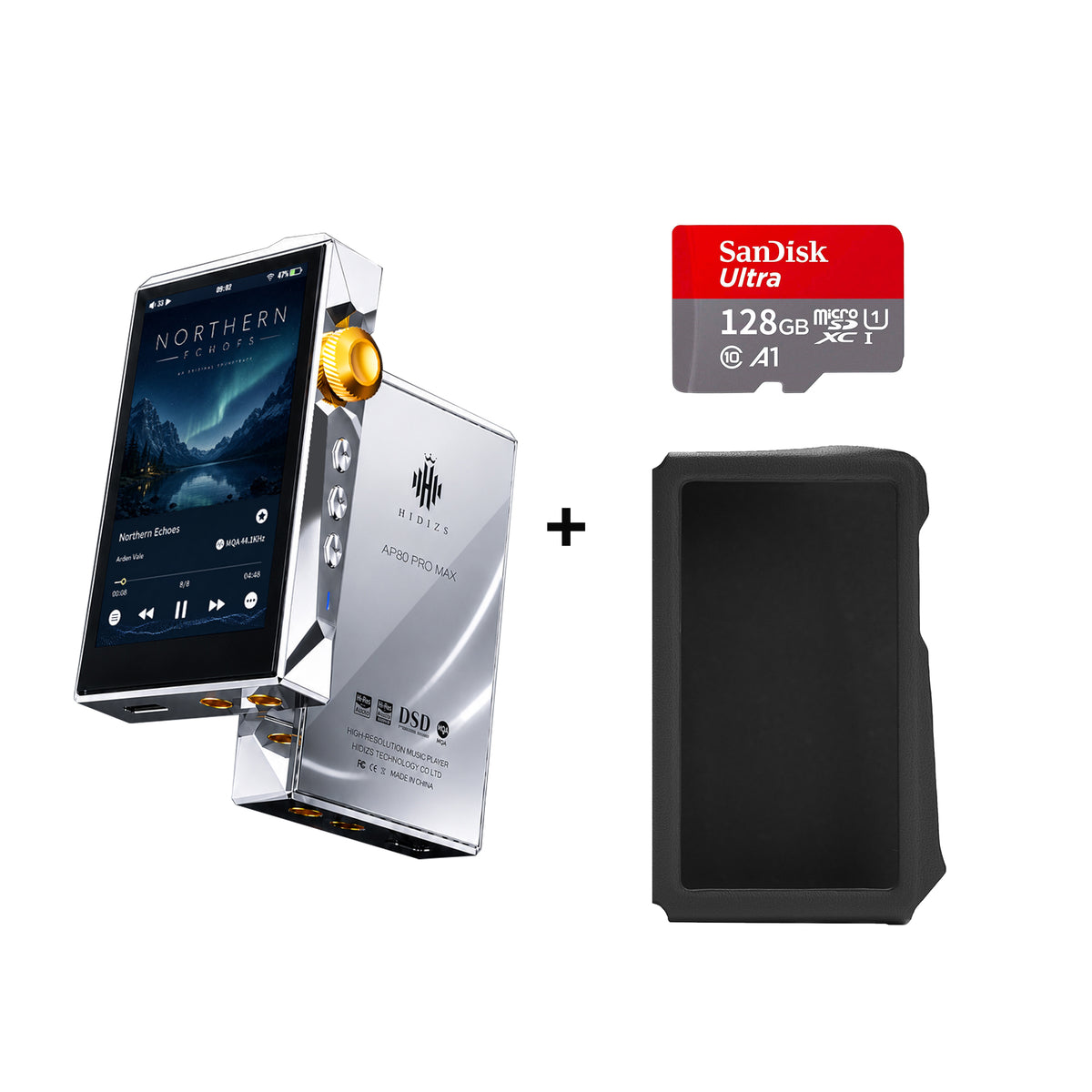 HIDIZS AP80 PRO MAX Titanium Edition All-in-One Hi-Res Streaming Music Player