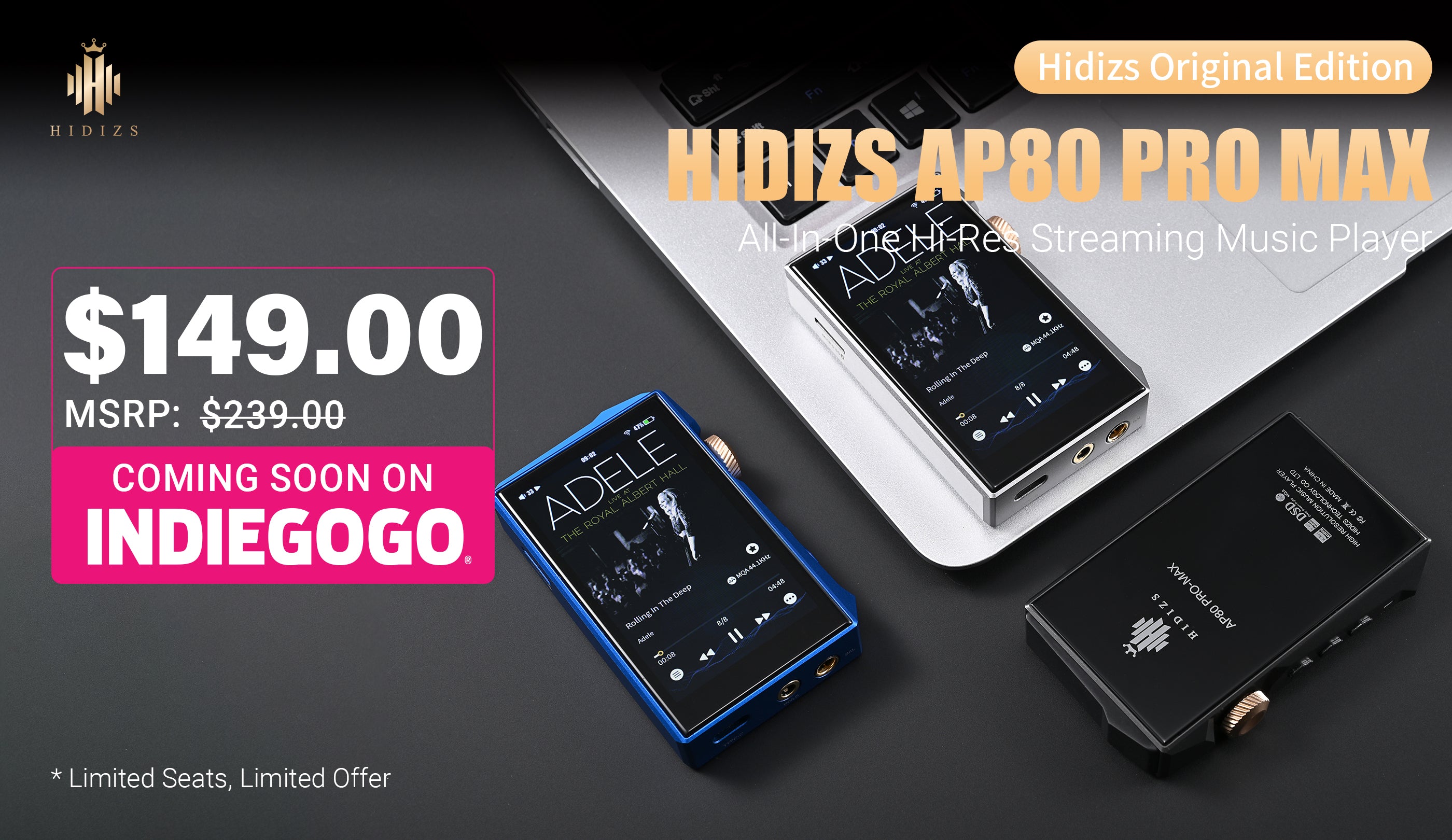 AP80 PRO MAX All-in-One Hi-Res Streaming Music Player