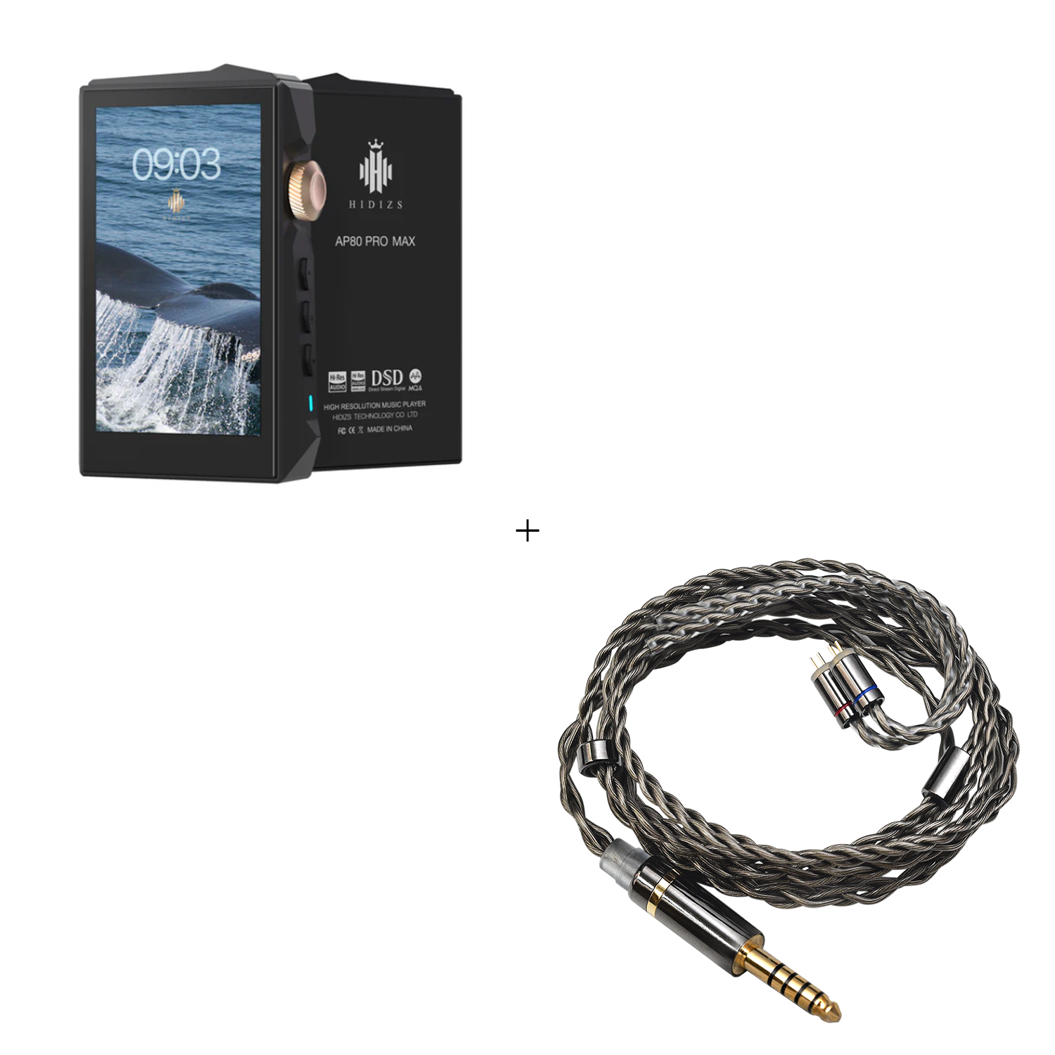 AP80 PRO MAX + MP145 3.5mm/4.4mm Upgrade Cable Bundle