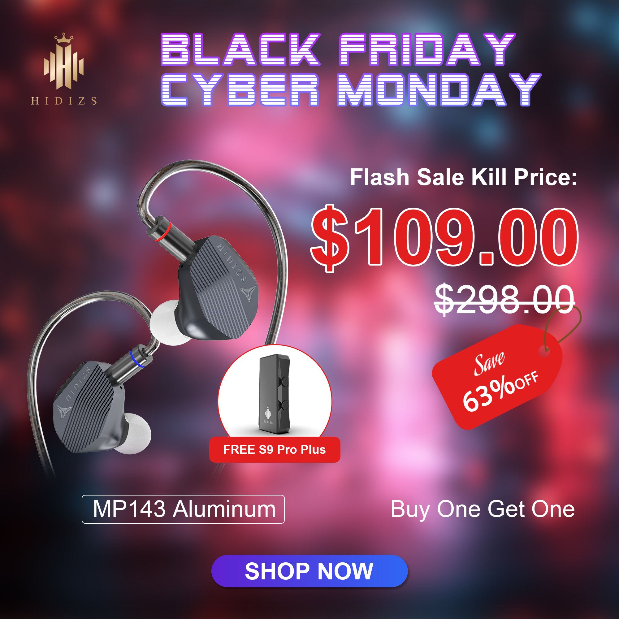 MP143 Salt + S9 Pro Plus Bundle