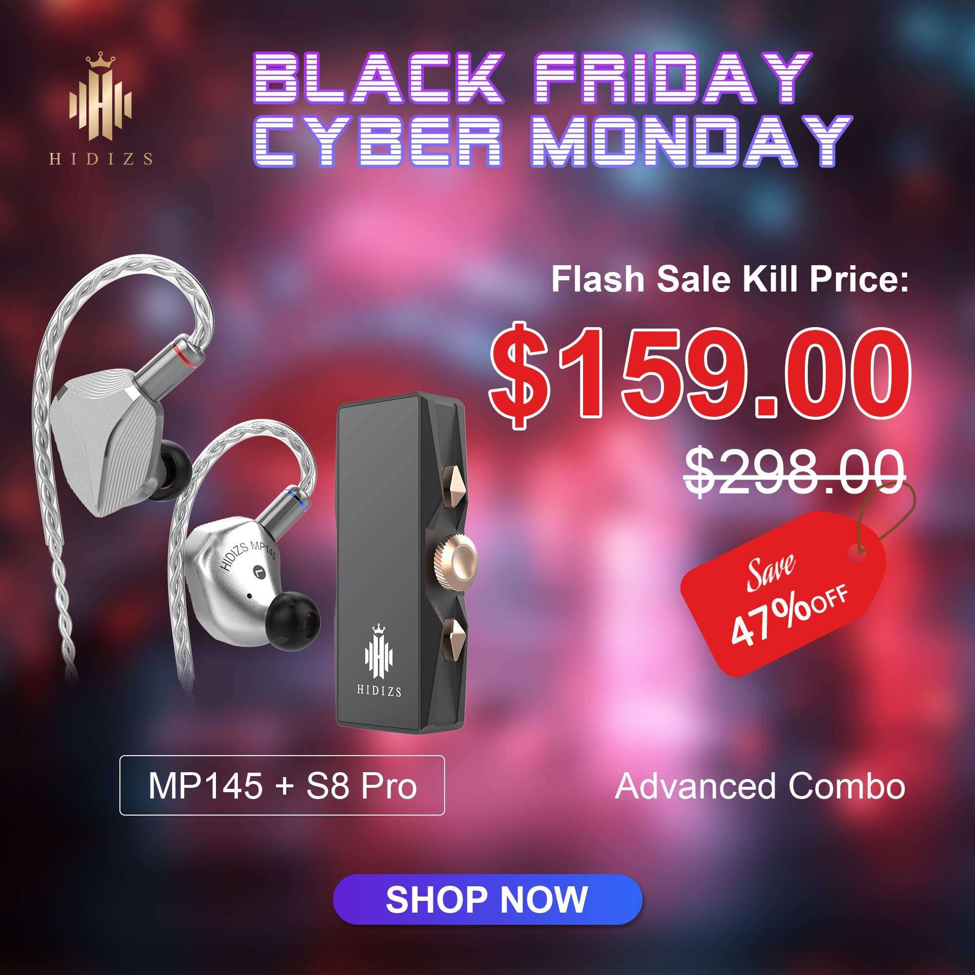 MP145 + S8 Pro Robin Bundle