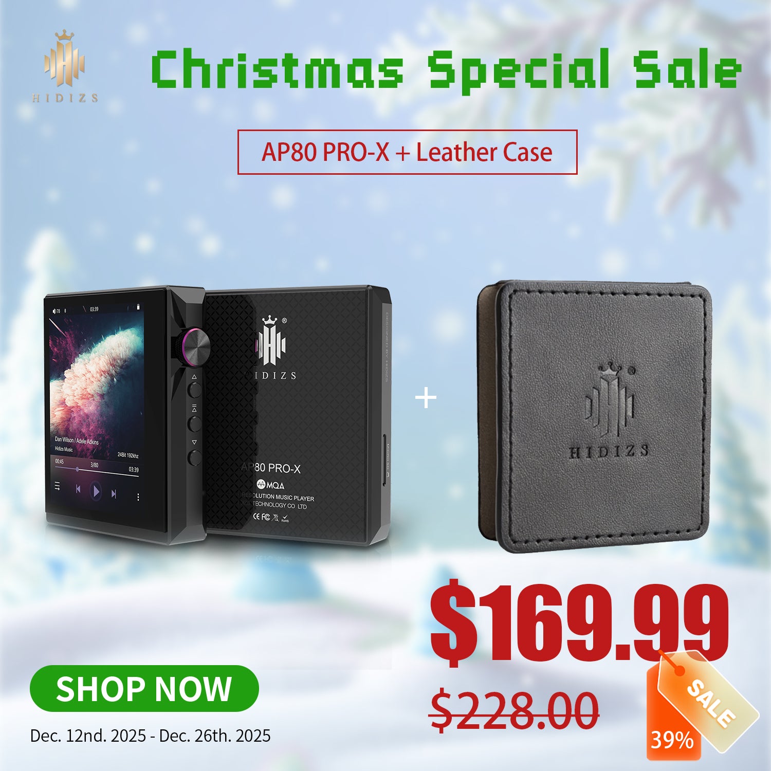 AP80 PRO-X + Leather Case Bundle