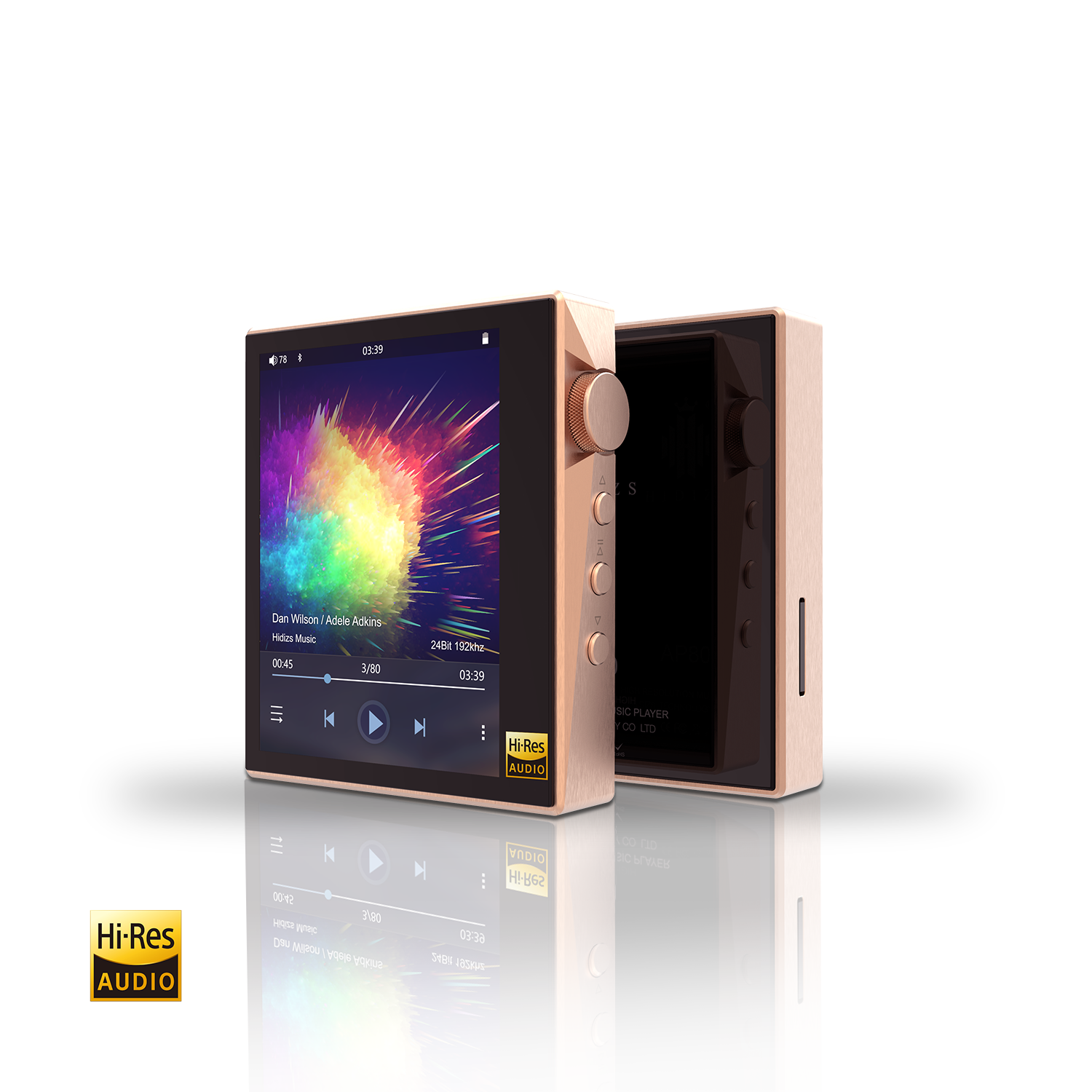 HIDIZS AP80 Portable Hi-Res LDAC Music Player