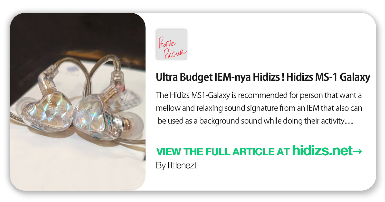 Hidizs MS1-Galaxy Review - littlenezt