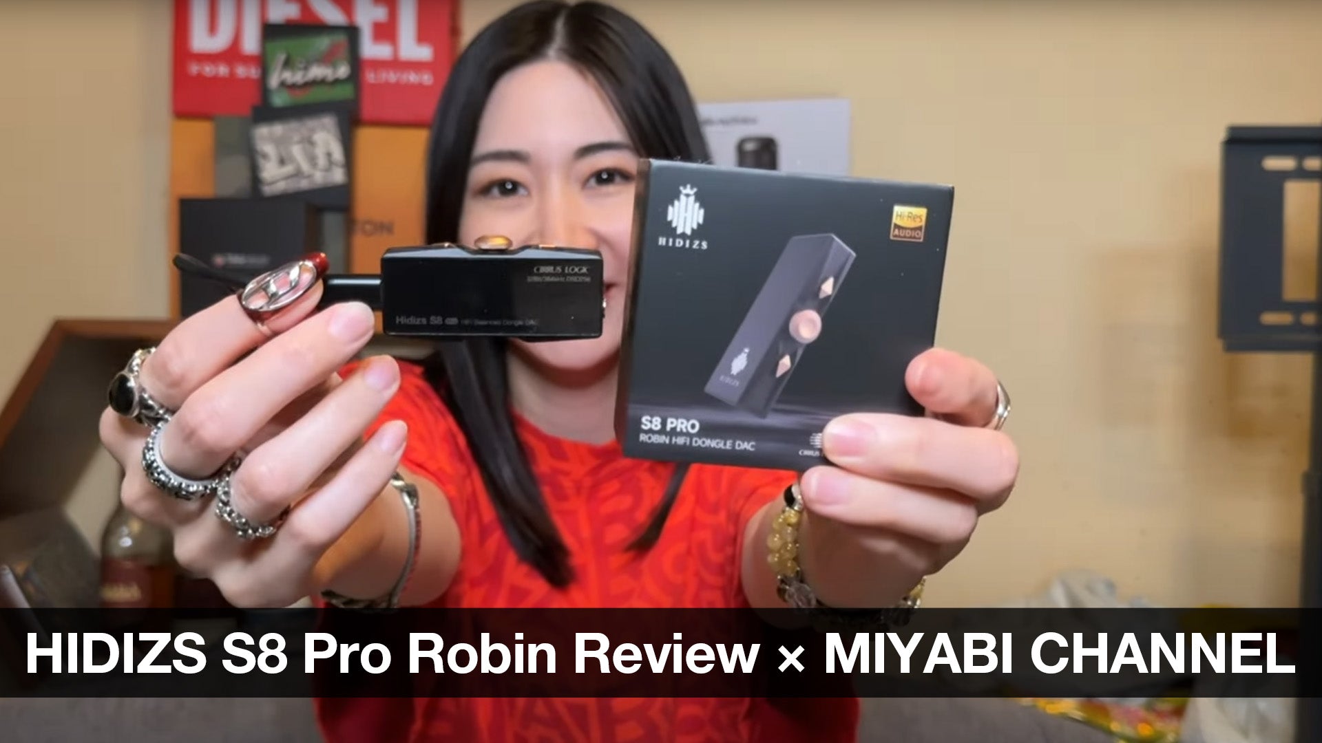 HIDIZS S8 Pro Robin  Review - MIYABI /CAR AID ch