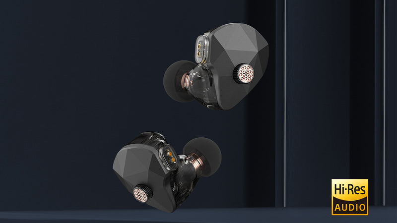 HIDIZS MM2 1 Magneto-static Balanced Membrane & 1 Dynamic Driver Hybrid HiFi In-ear Monitors