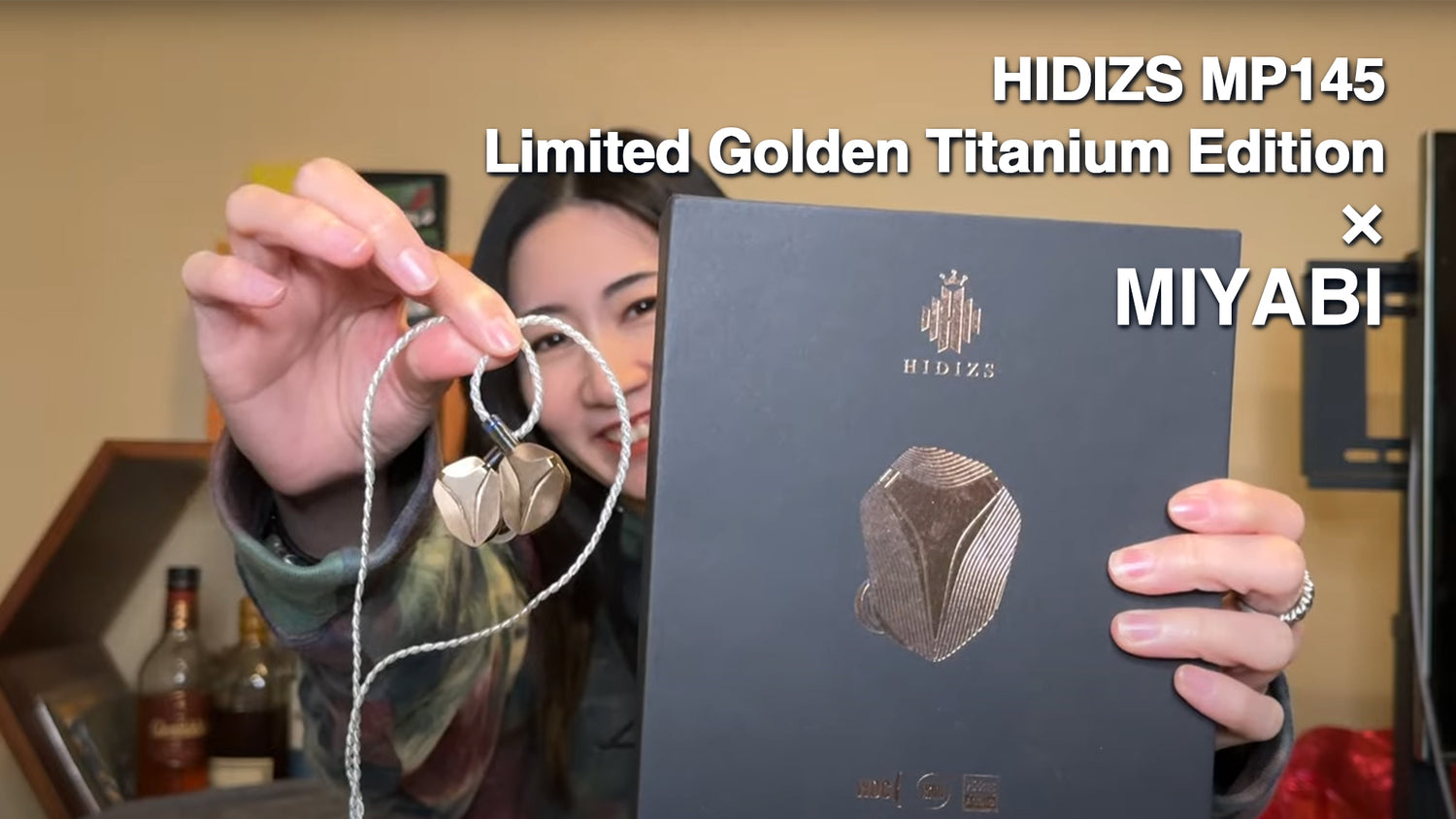 HIDIZS MP145 Limited Golden Titanium Edition Review - MIYABI