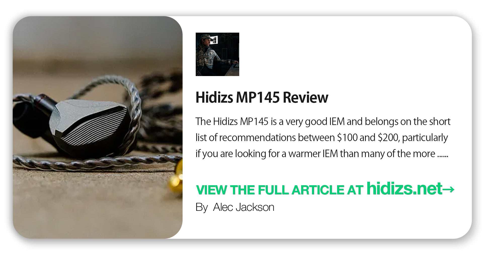 Hidizs MP145 Review - Alec