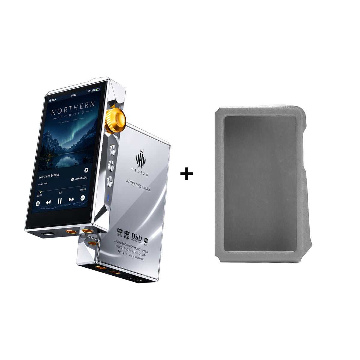 HIDIZS AP80 PRO MAX Titanium Edition All-in-One Hi-Res Streaming Music Player