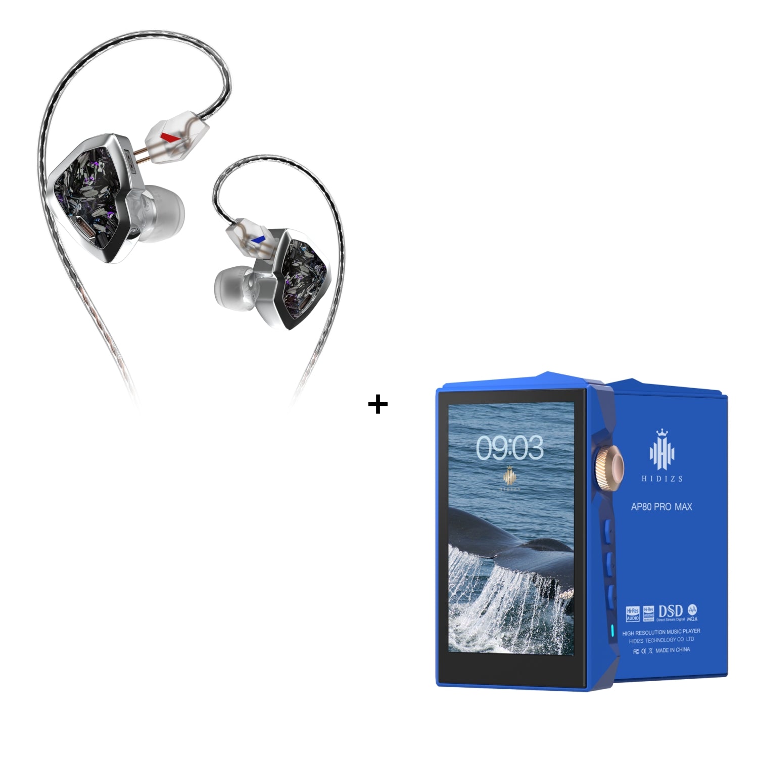 HIDIZS MY LIN • Special Edition 1BA + 1DD Hybrid HiFi In-ear Monitors