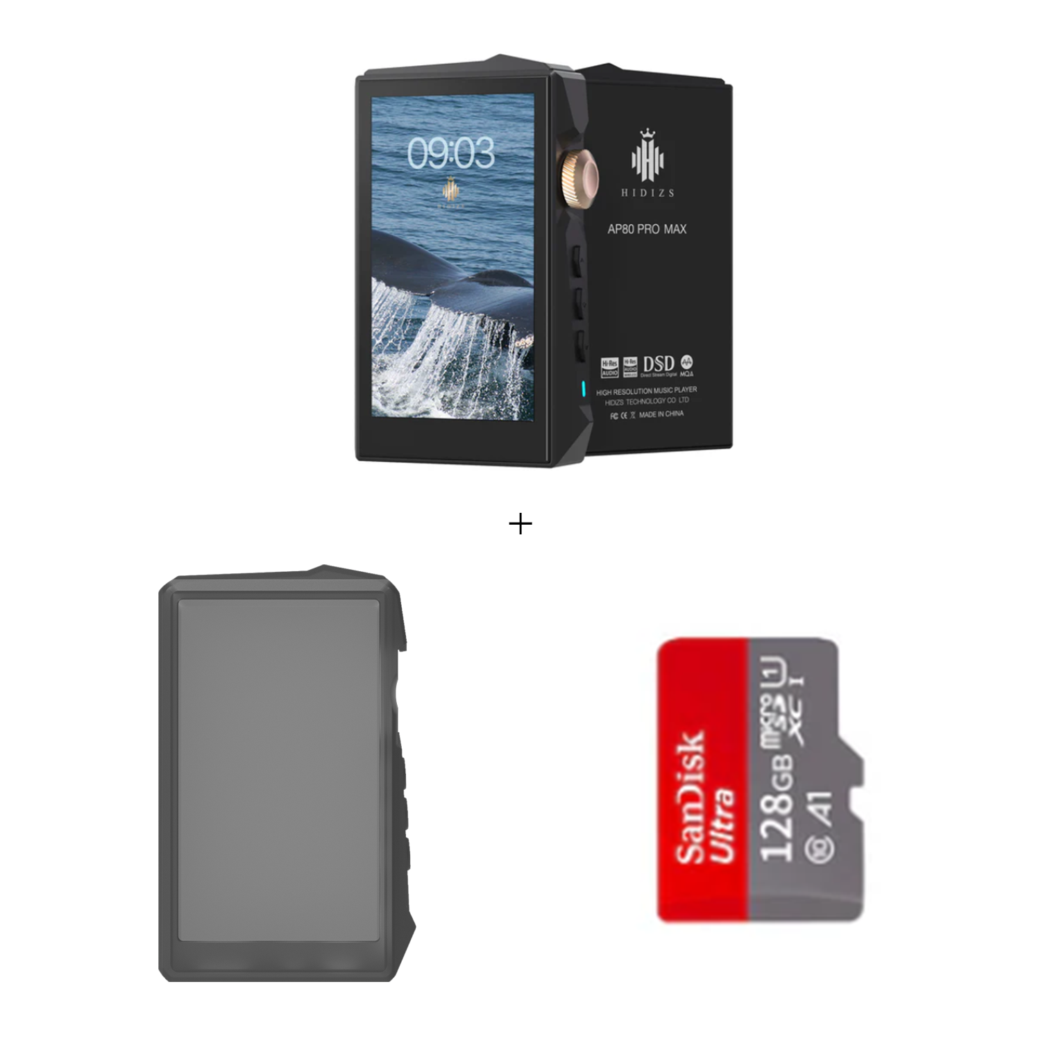 AP80 PRO MAX + Silicone Case + SanDisk 128G Bundle