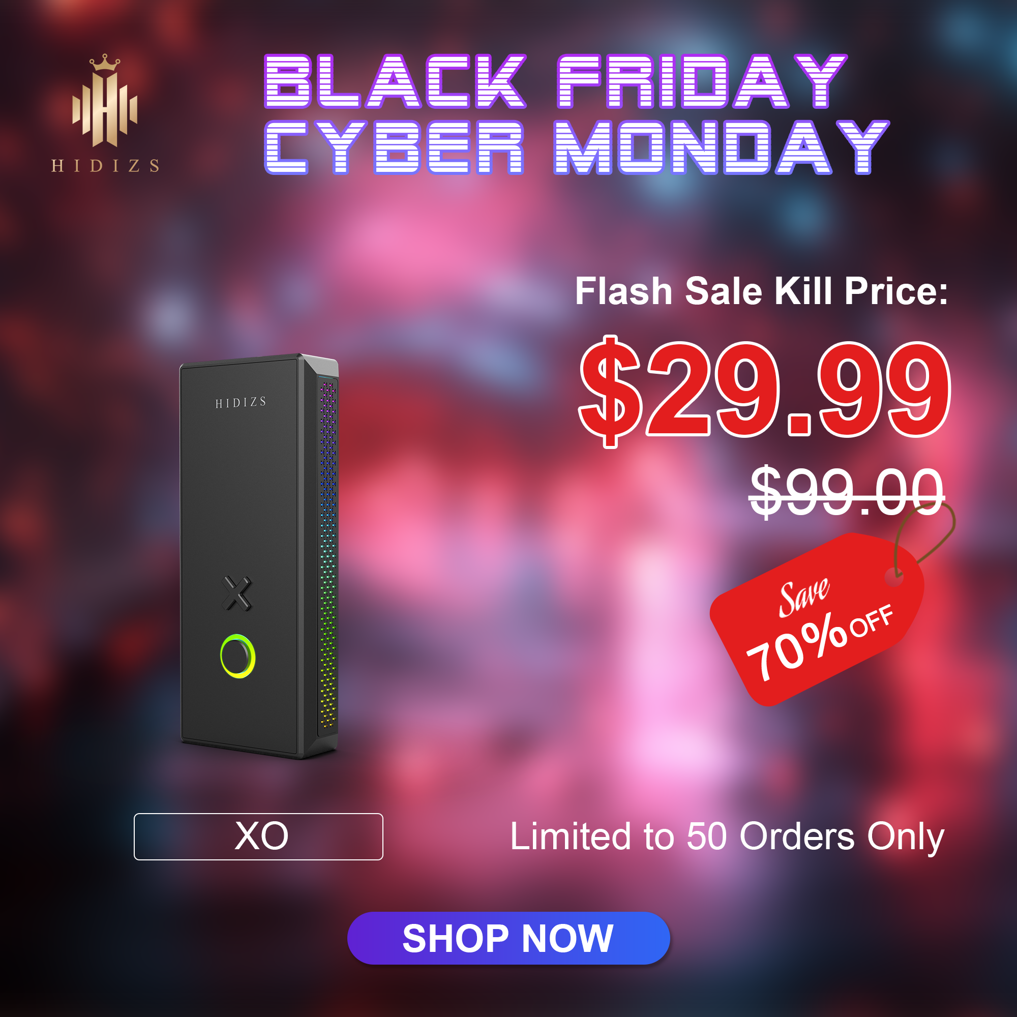 HIDIZS XO Single-Ended & Balanced MQA Dongle