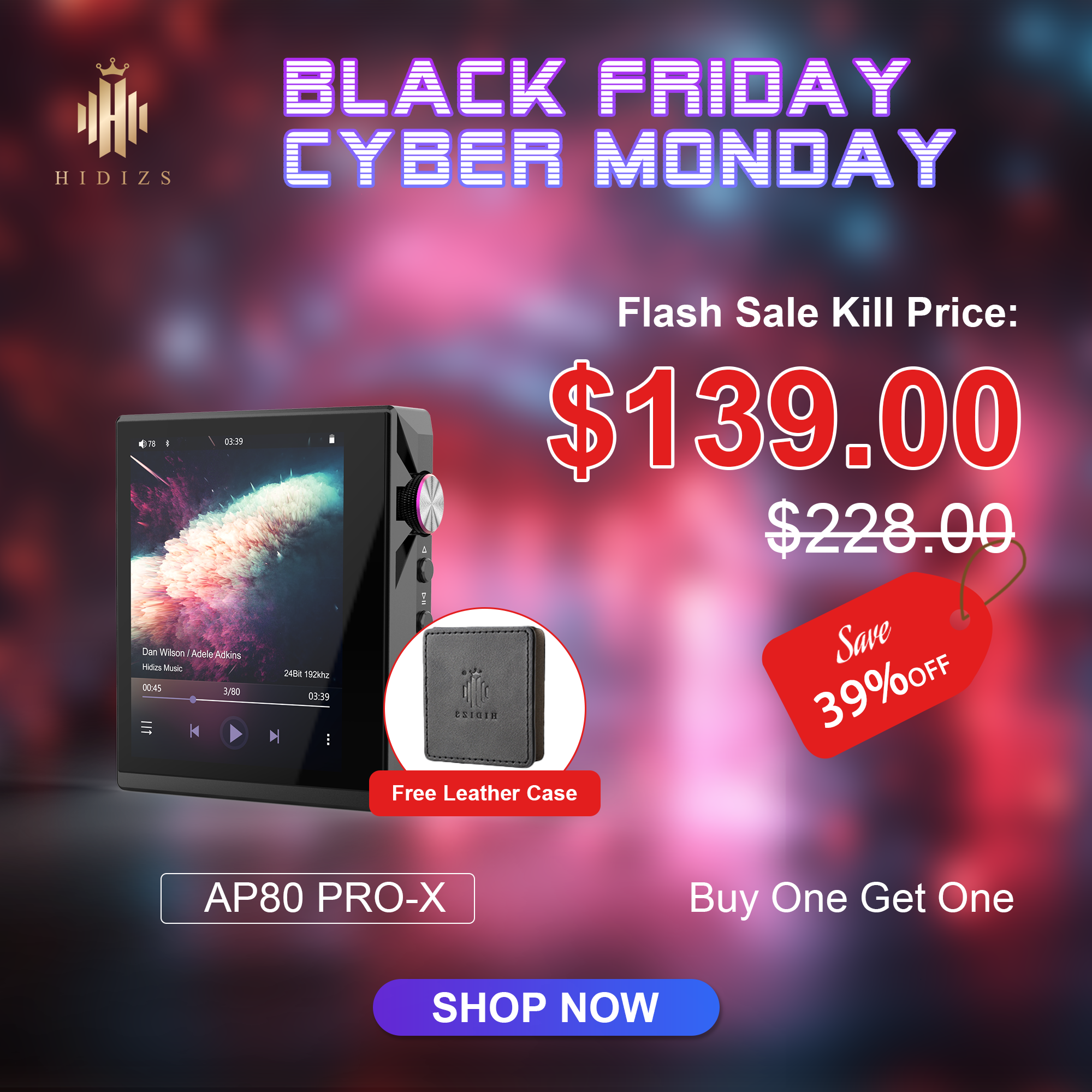 AP80 PRO-X + Leather Case Bundle