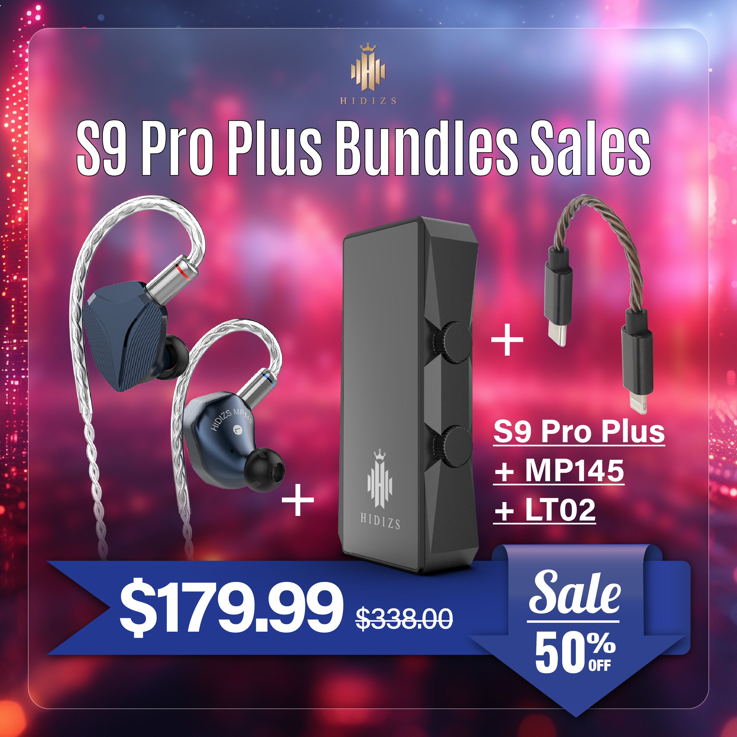 S9 Pro Plus + MP145 + LT02 Bundle