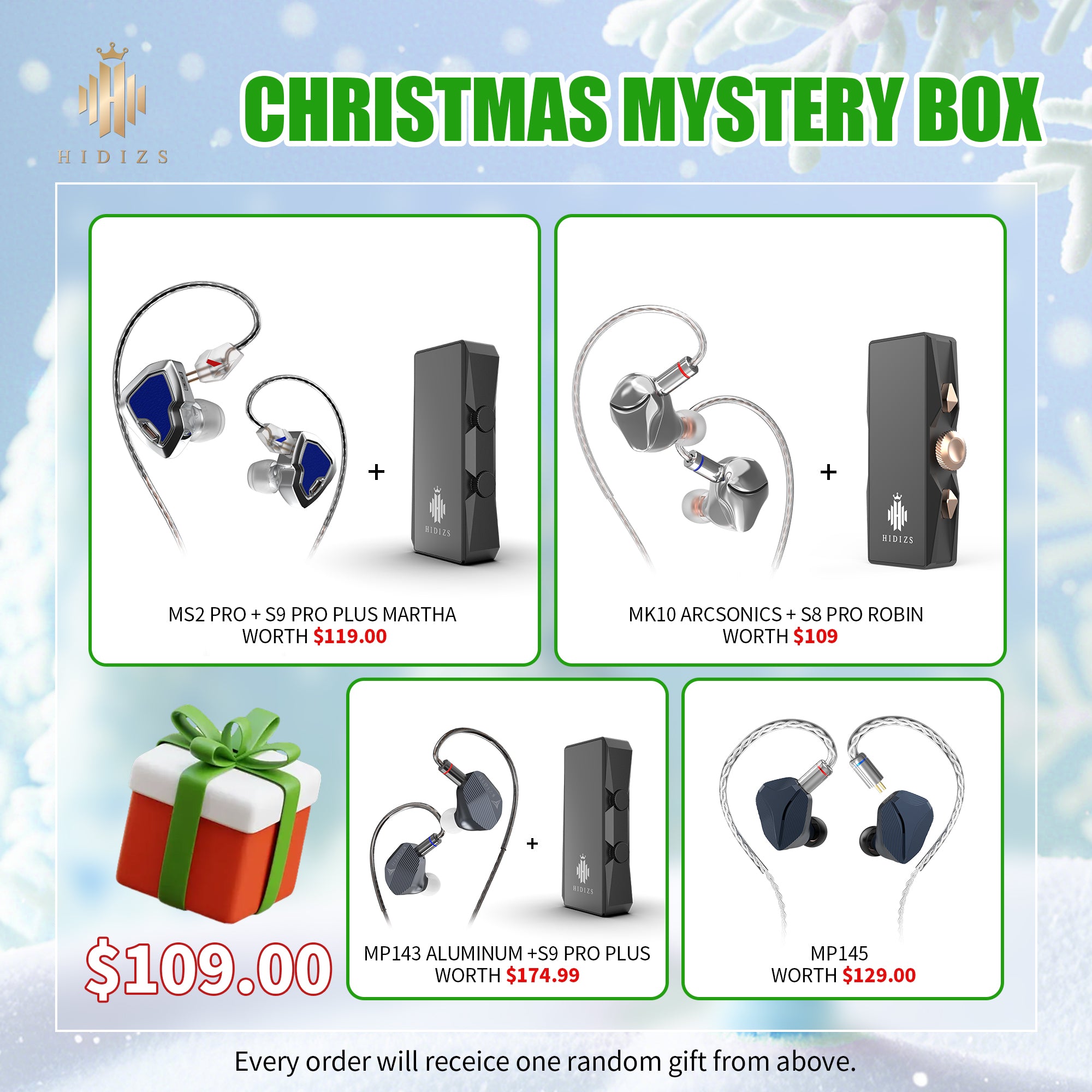 HIDIZS Christmas Mystery Box-2 2025