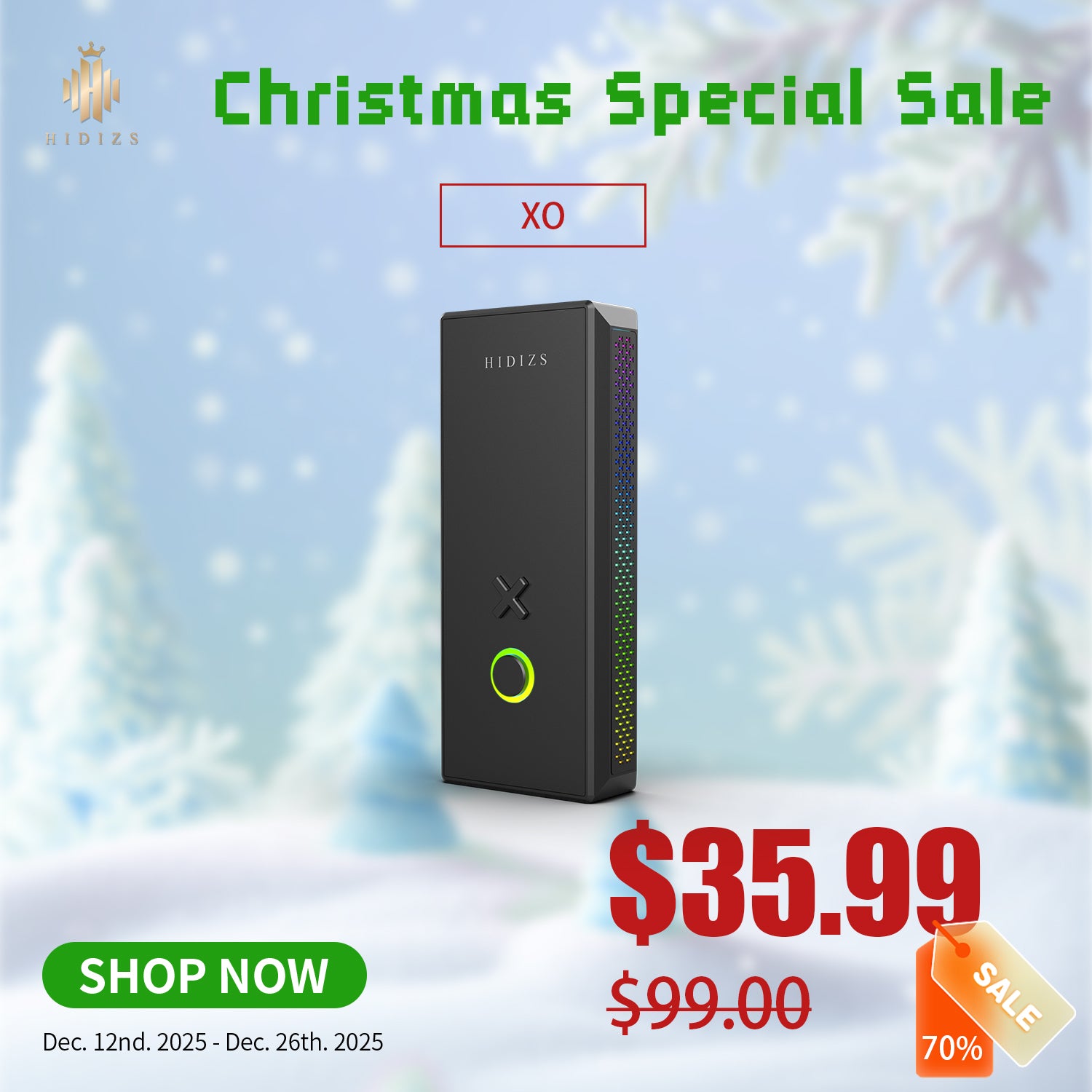 HIDIZS XO Single-Ended & Balanced MQA Dongle