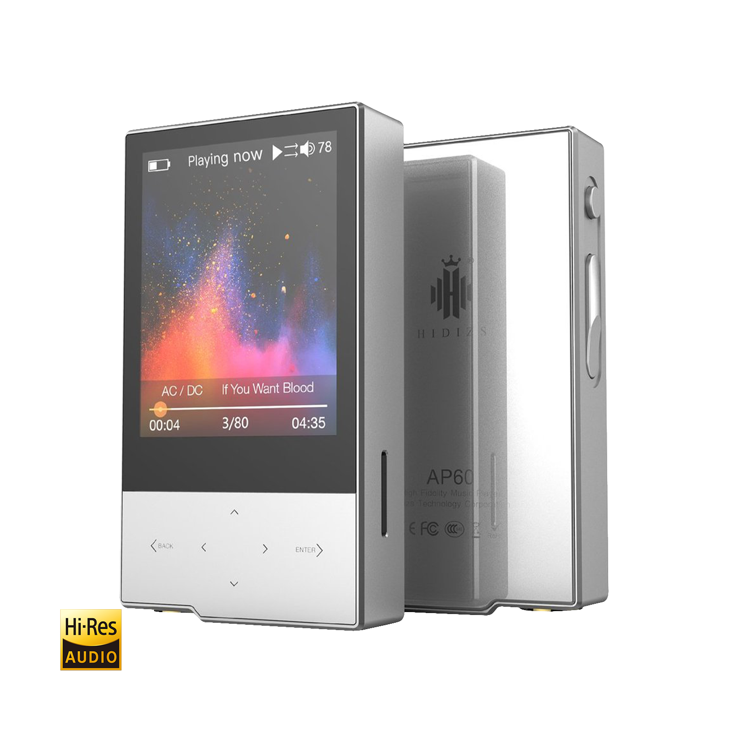 Hidizs AP60 II Portable Hi-Res Music Player