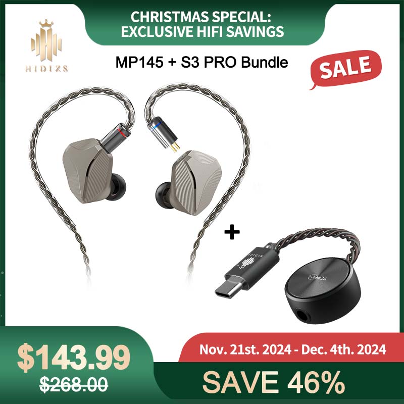 MP145 +	S3 PRO Bundle